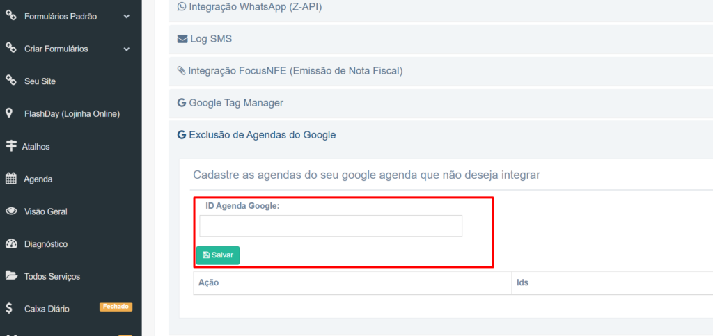 Como Integrar a Agenda do GestãoInk com o Google Agenda 2025