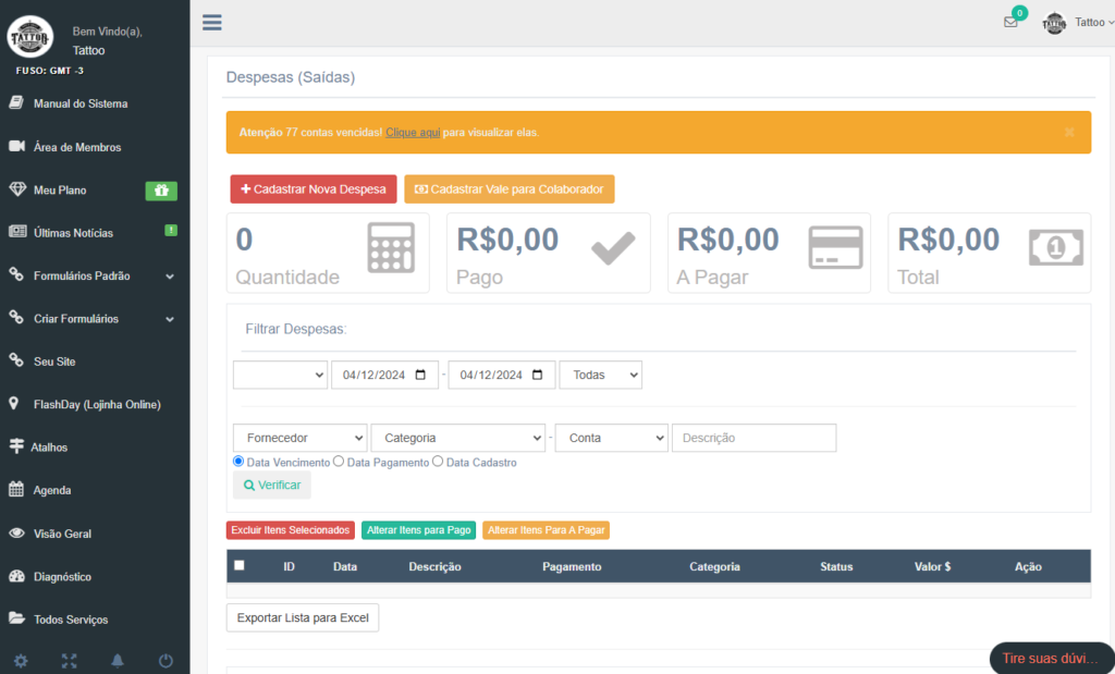 Setup financeiro para o sucesso de estúdios e tatuadores em 2025